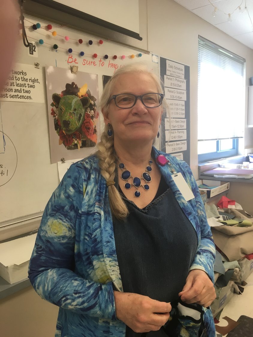 Deb Weiss finishing career as WLHS art teacher West Liberty Index