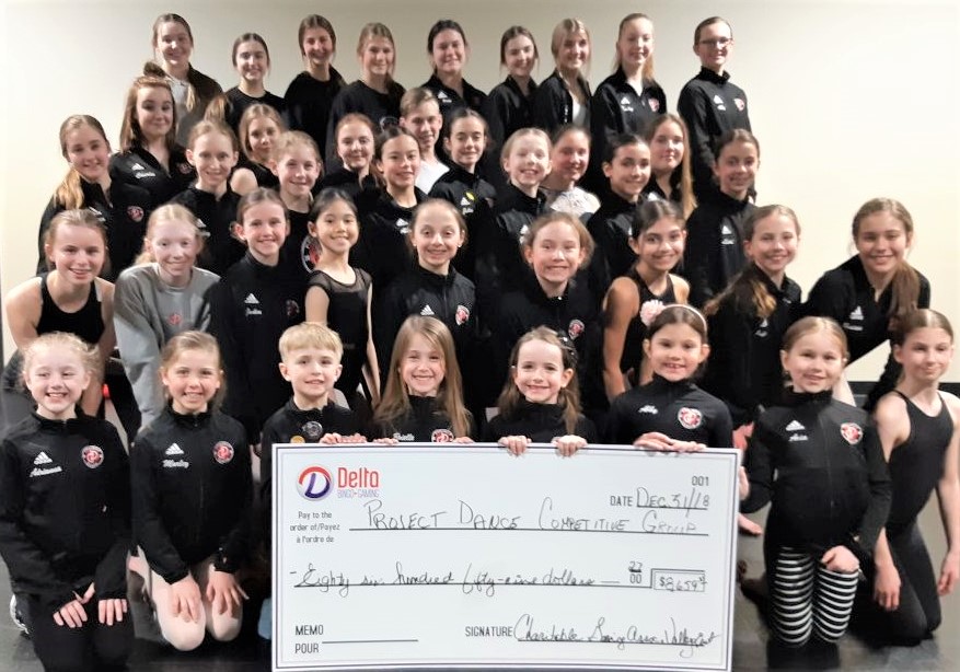 Delta Bingo & Gaming Supporting the art of dance in Val Caron Delta