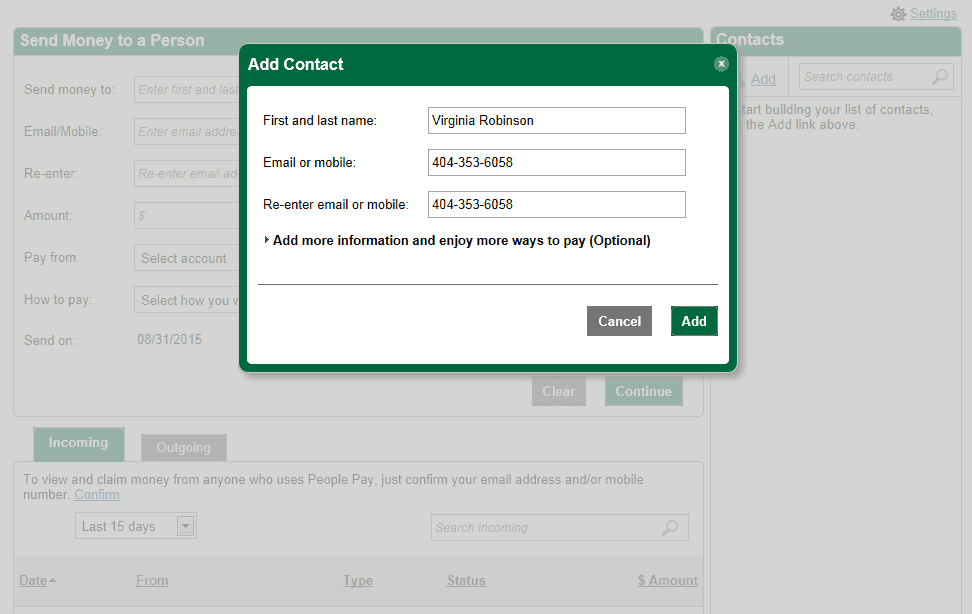 Instructions Delta Bank