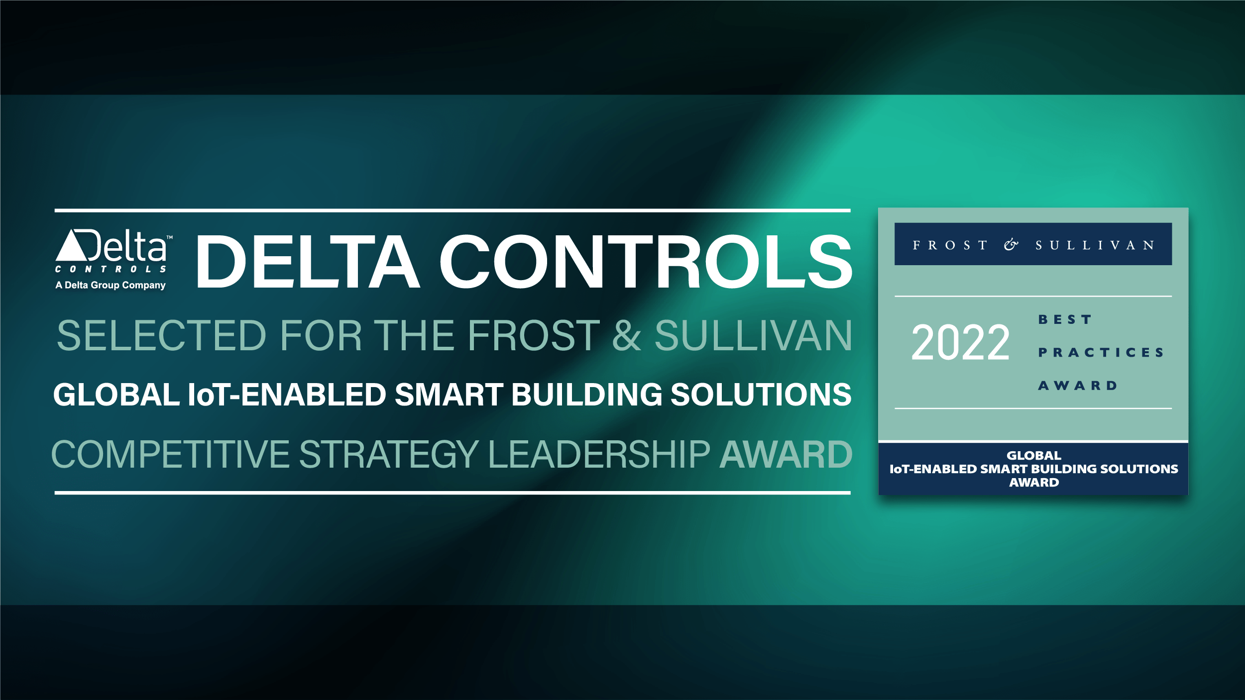 Delta Controls Recognized by Frost & Sullivan for Innovative, Customer
