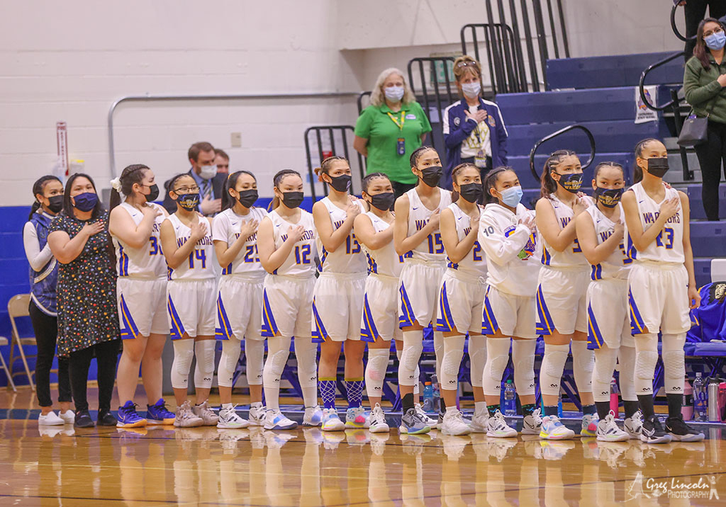 Hooper Bay Lady Warriors win 2A State Basketball Championship The