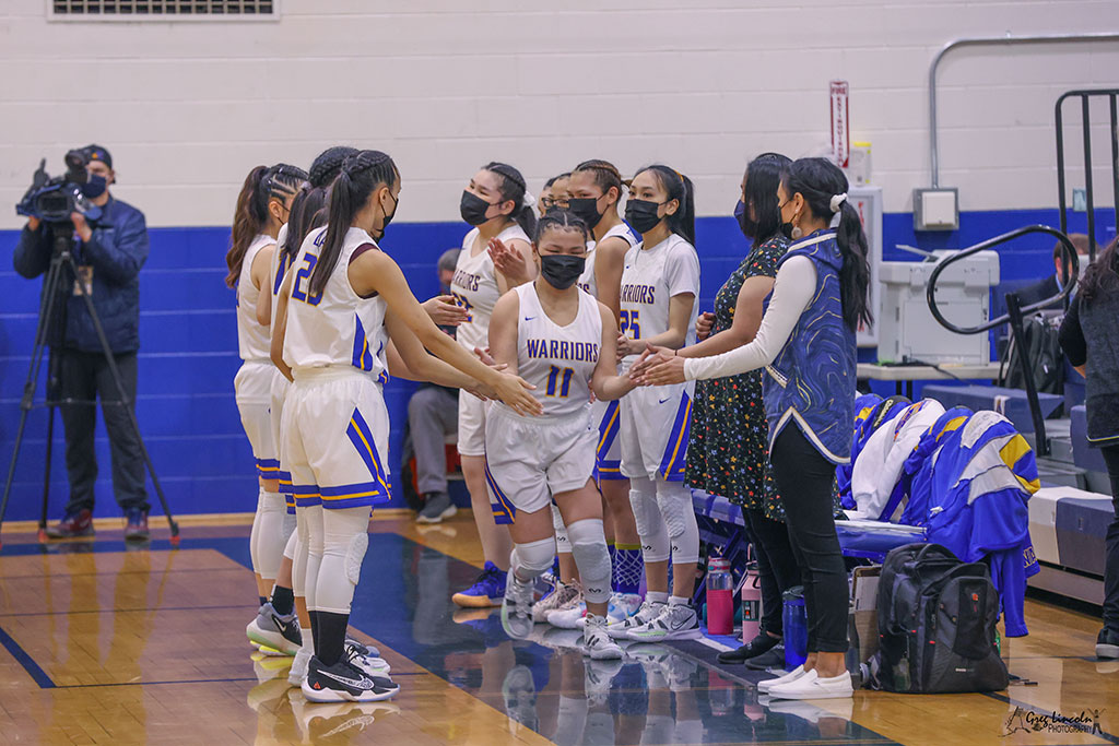 Hooper Bay Lady Warriors win 2A State Basketball Championship The