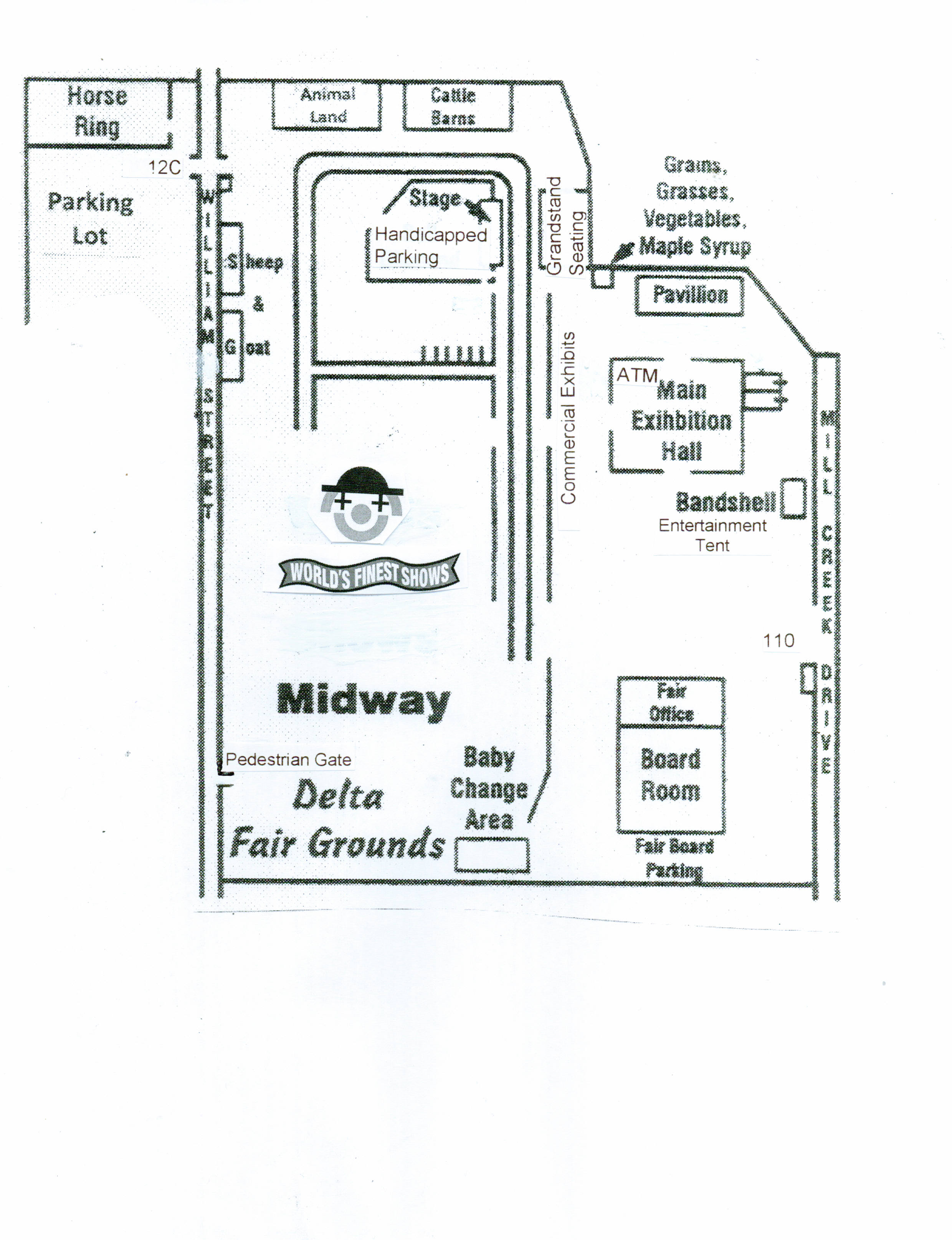 Grounds Map Delta Fair