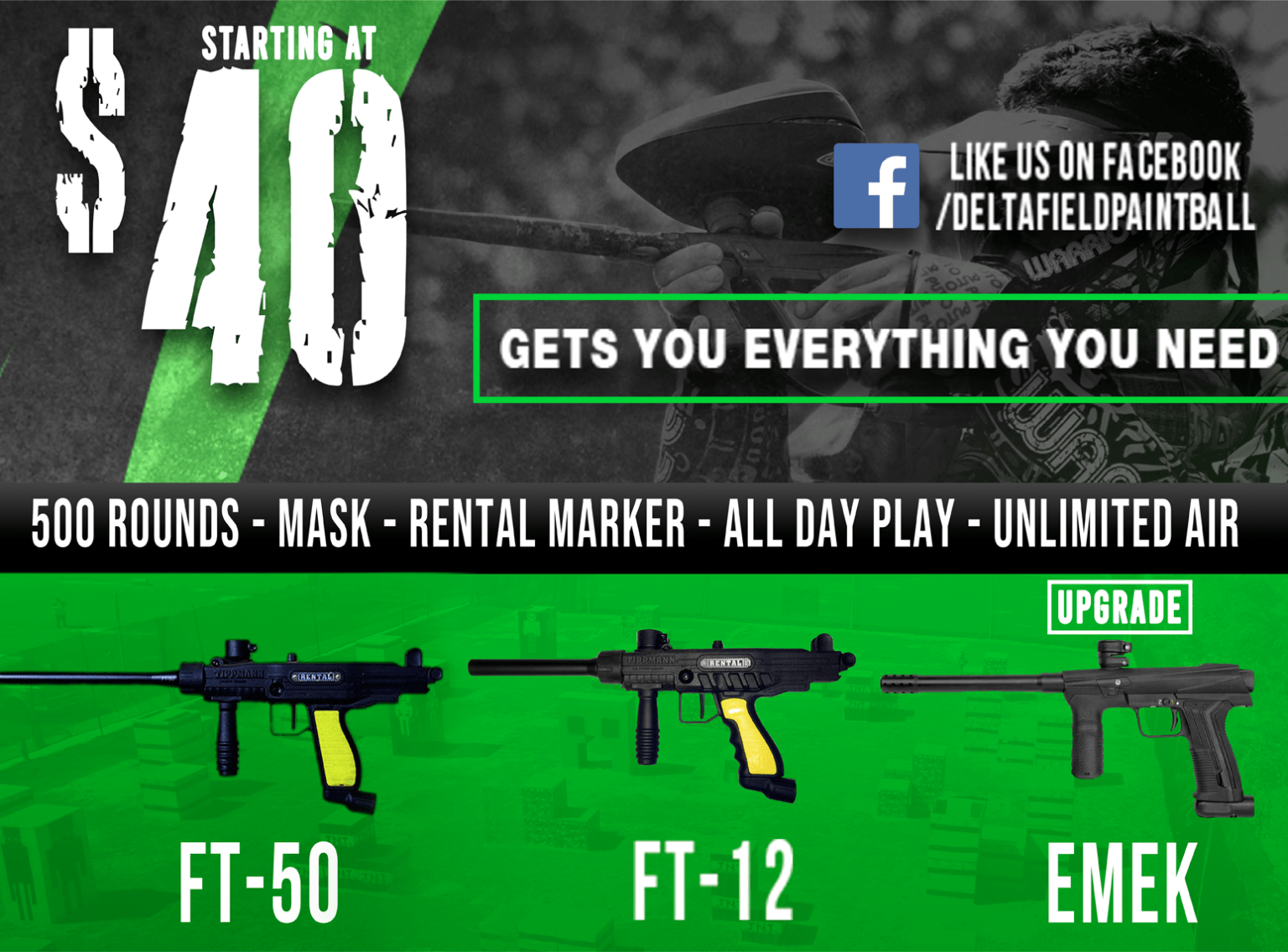 Paintball Delta Field Paintball