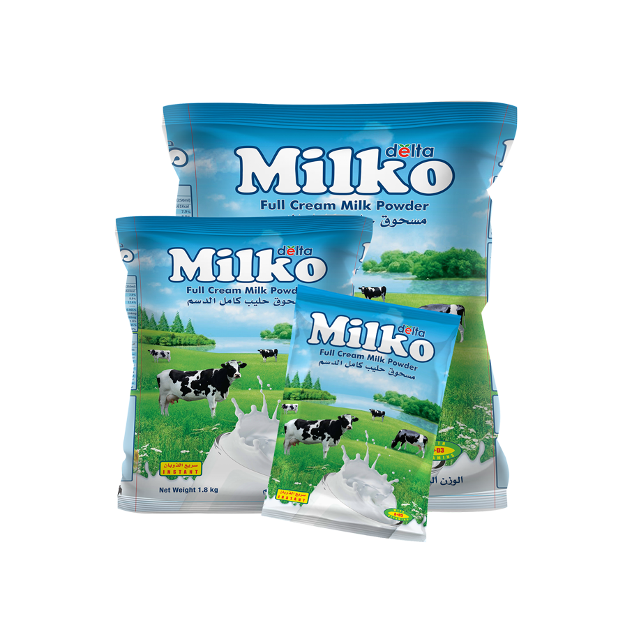 Full Cream Milk Powder Tins & Pouches Delta Royale