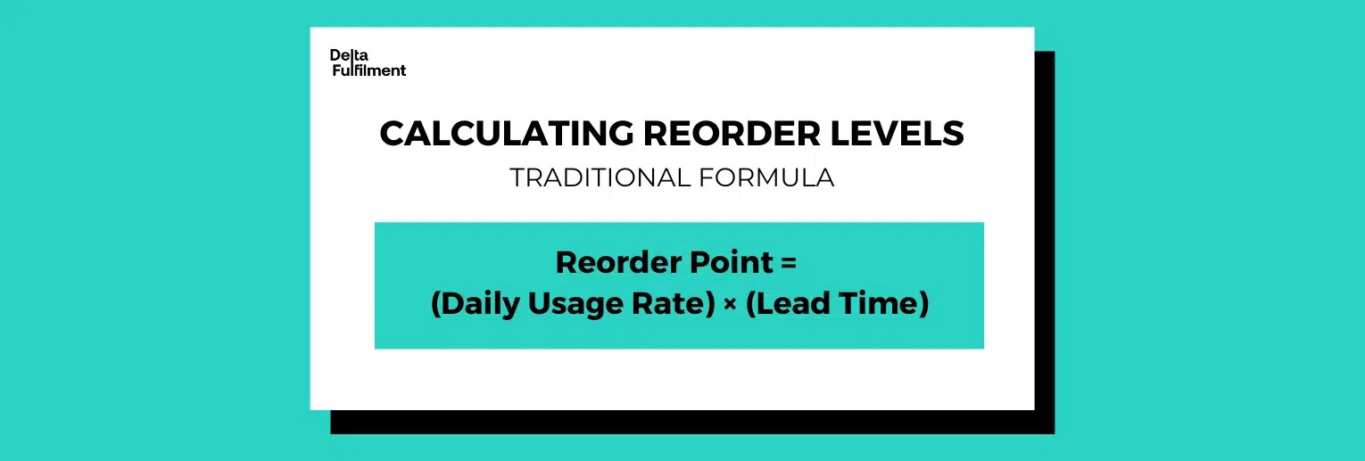 How to Calculate Reorder Levels Formulas, Methods & Systems
