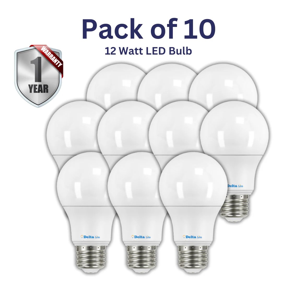 Best LED Bulbs Price in Pakistan 12 W LED Bulbs Pack of 10 Buy Online Deltalite LED Lights