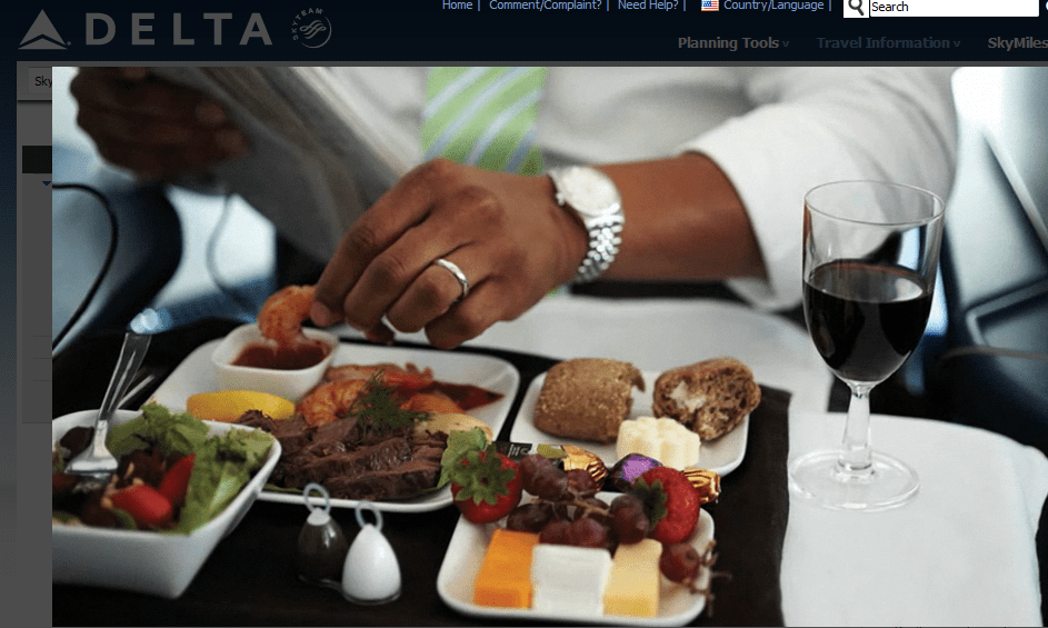 Do you care about Delta food when you fly? Renés PointsRenés Points