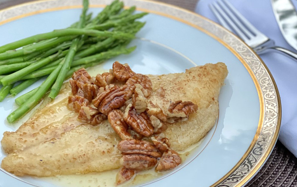 Catfish Pecamadine or Catfish “Pecanmadine” Delta Pride Catfish by