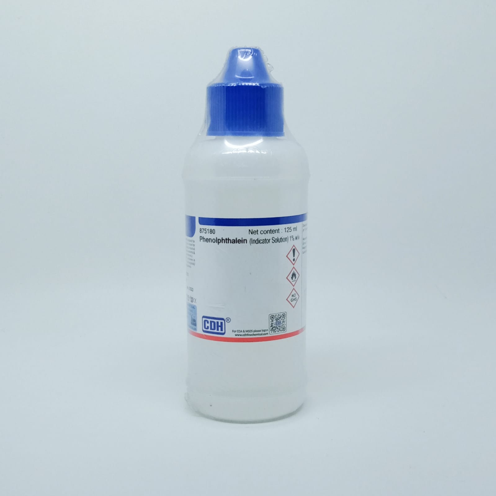 Phenolphthalein (Indicator Solution) 125Ml CDH PT DELTA PRIMALAB SAINTIFIK