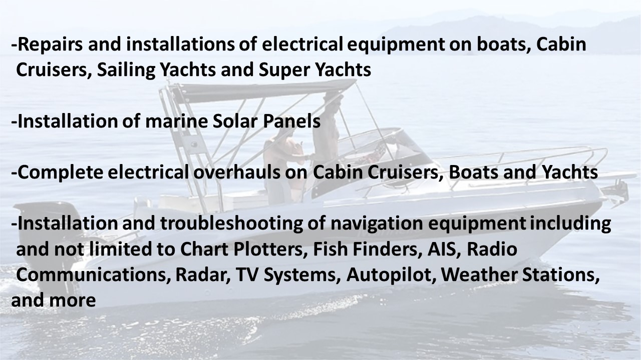 Marine Electrical Maintenance and Installations Delta Sierra Marine
