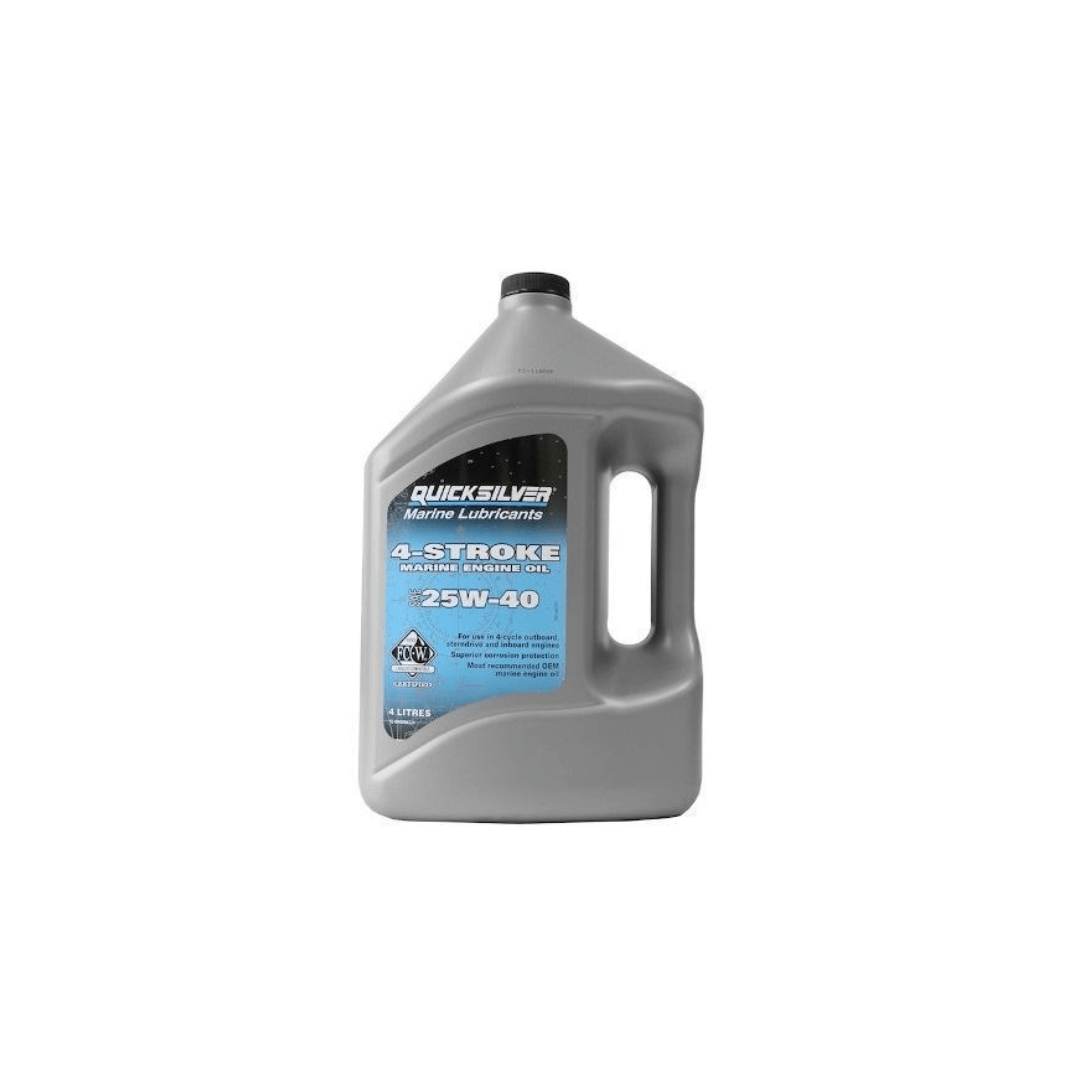 Quicksilver 25W-40 engine oil Malta | Delta Sierra Marine
