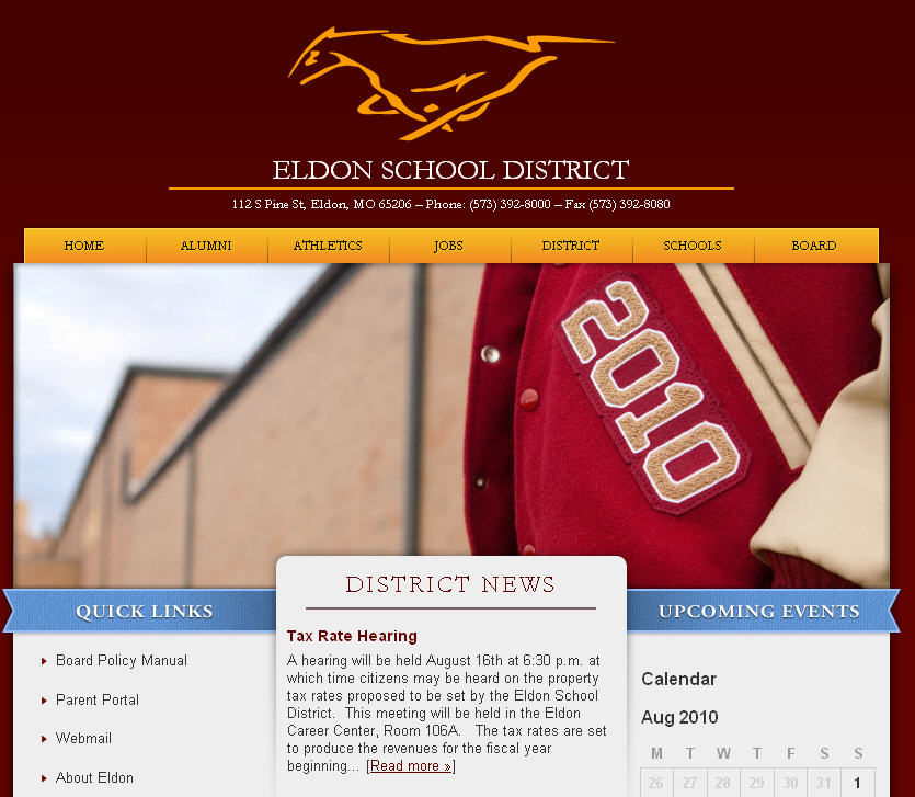 Eldon, MO School District Launches New Websites Delta Systems Group