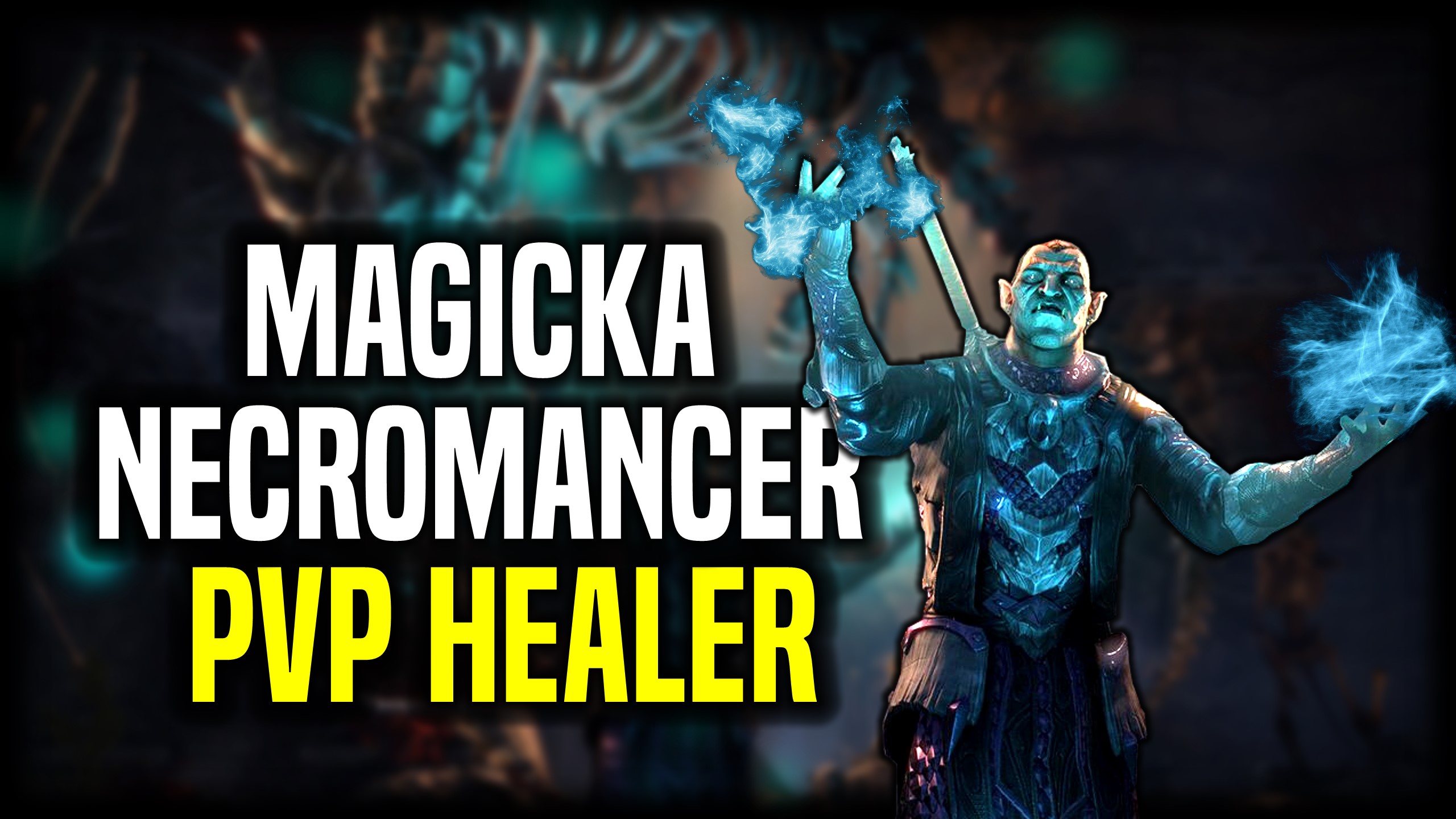 ESO Necromancer PvP Healer Build Deltia's Gaming
