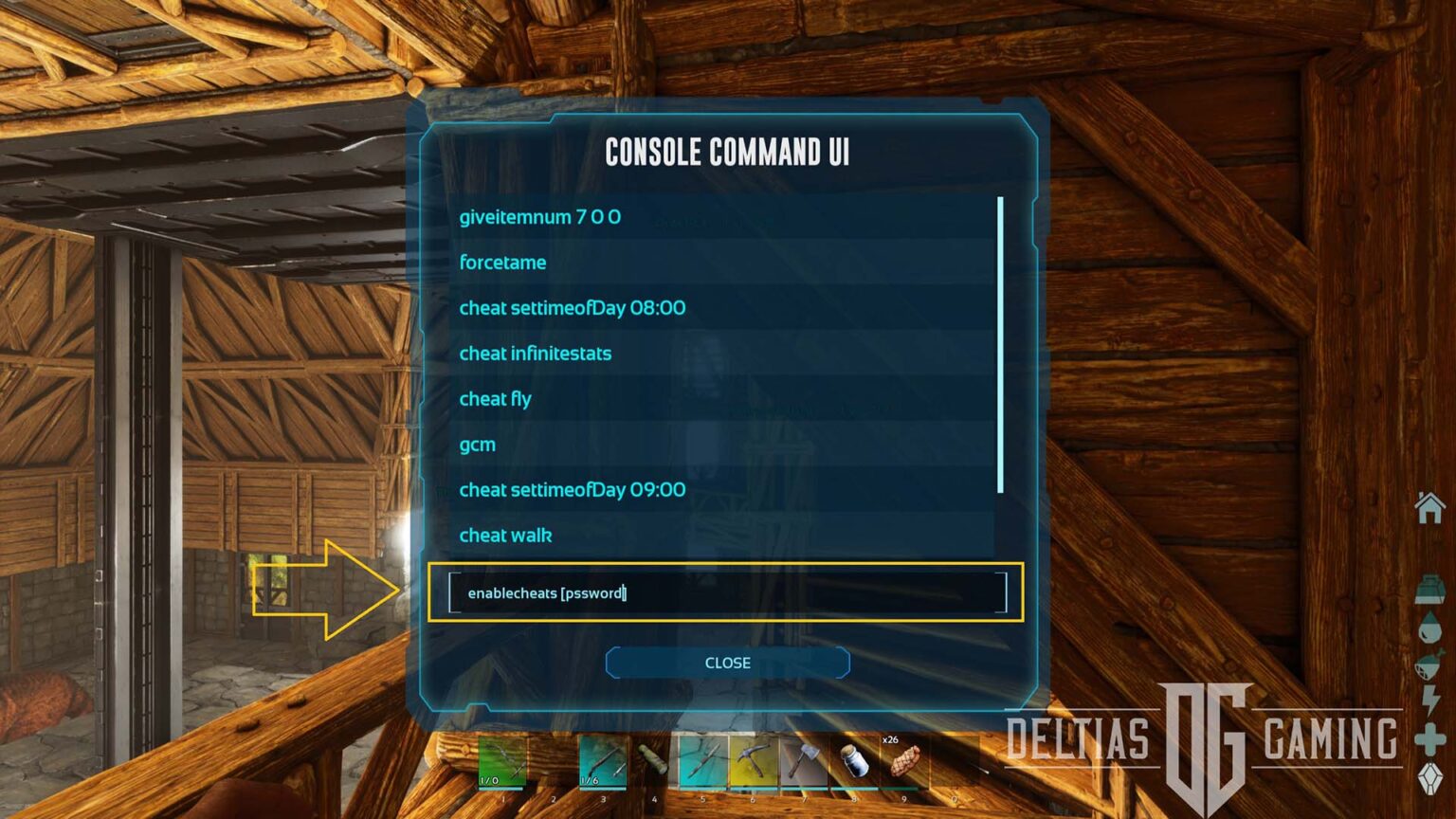 How to Enable Admin and Cheats in ARK Survival Ascended Deltia's Gaming