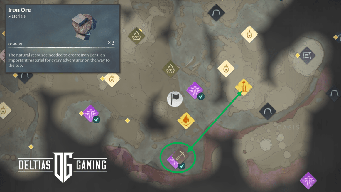 Где найти железную руду в Enshrouded Локации и зоны