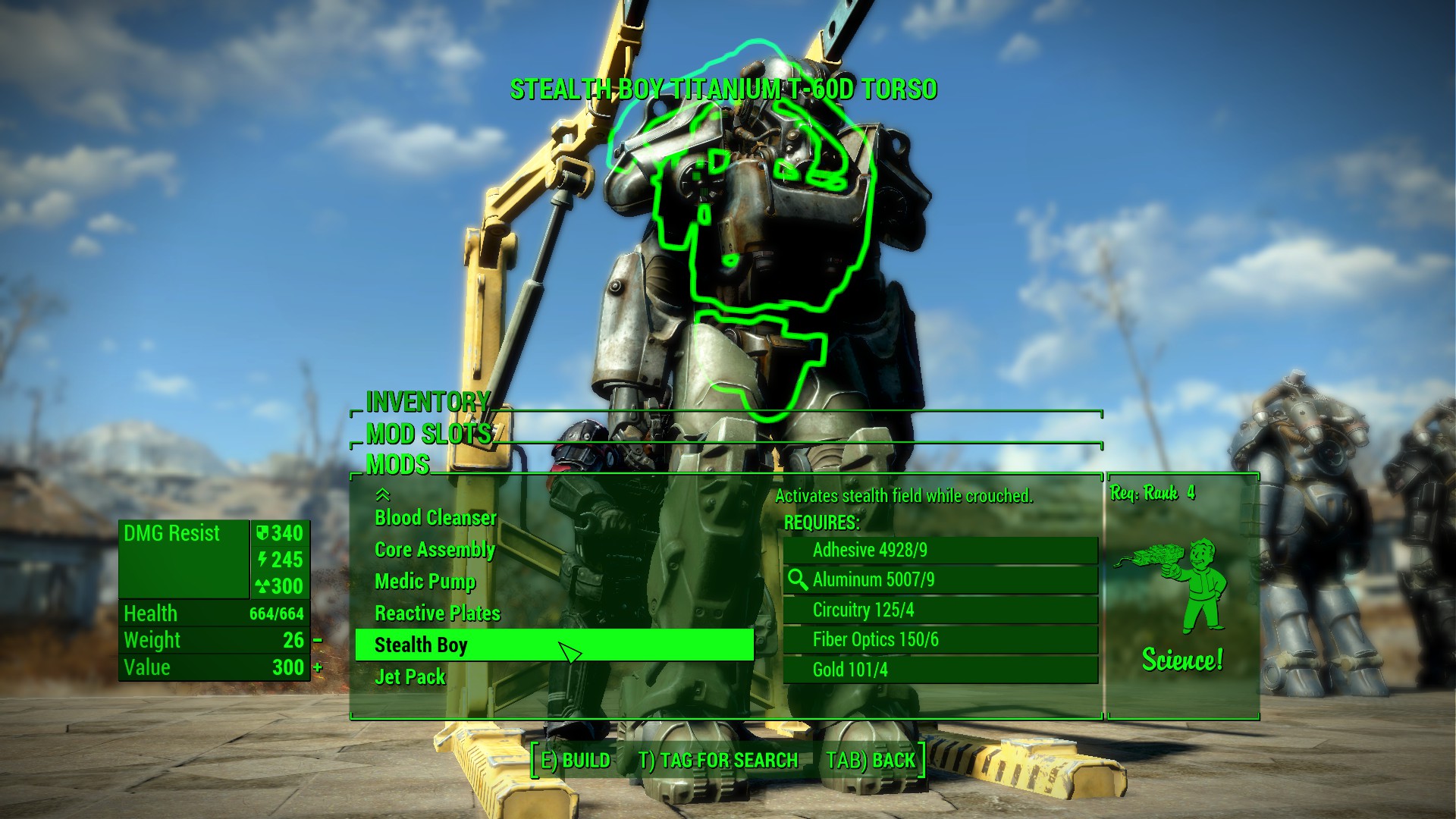 Stealth Boy Fallout 4 Power Armor Modifications Deltia's Gaming