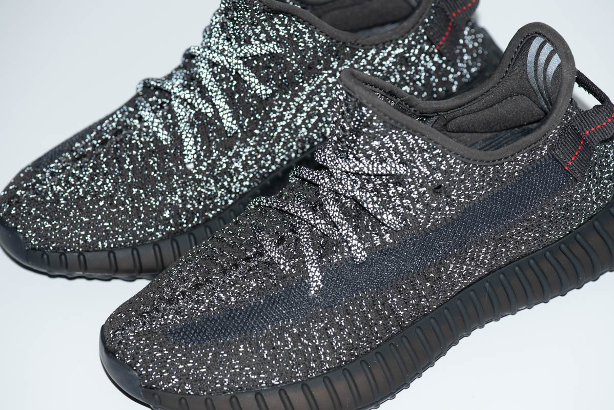 Adidas Yeezy Boost 350 V2 'Black Reflective' Unisex Sneakers DELTITECH
