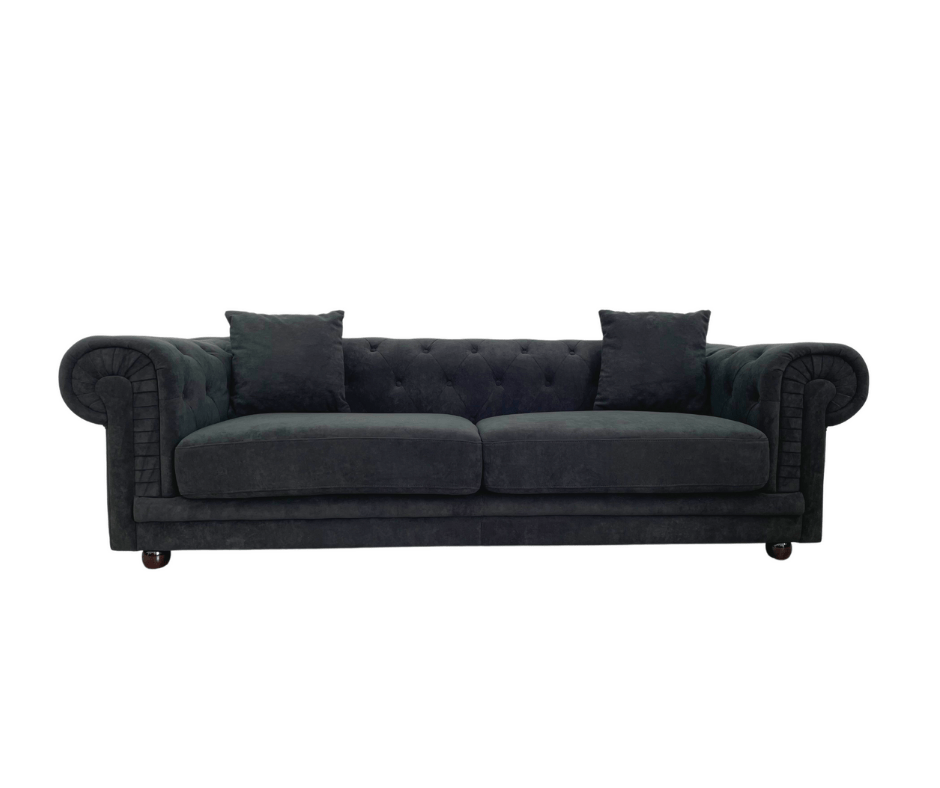 Grace Chesterfield Sofa Lounge Quality fabric Sofa Epping