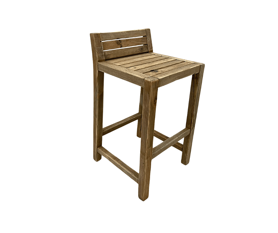 Ines Wooden Bar stool Solid Wood Australia Furniture