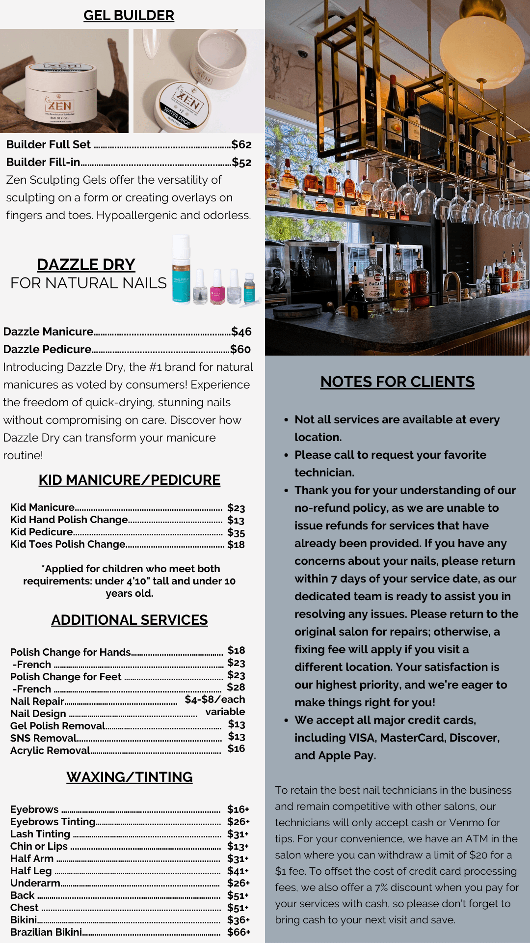 Services Deluxe Nail Salon & Spa of Cincinnati, Ohio 45243 Acrylic Nails, Spa Pedicure, Gel