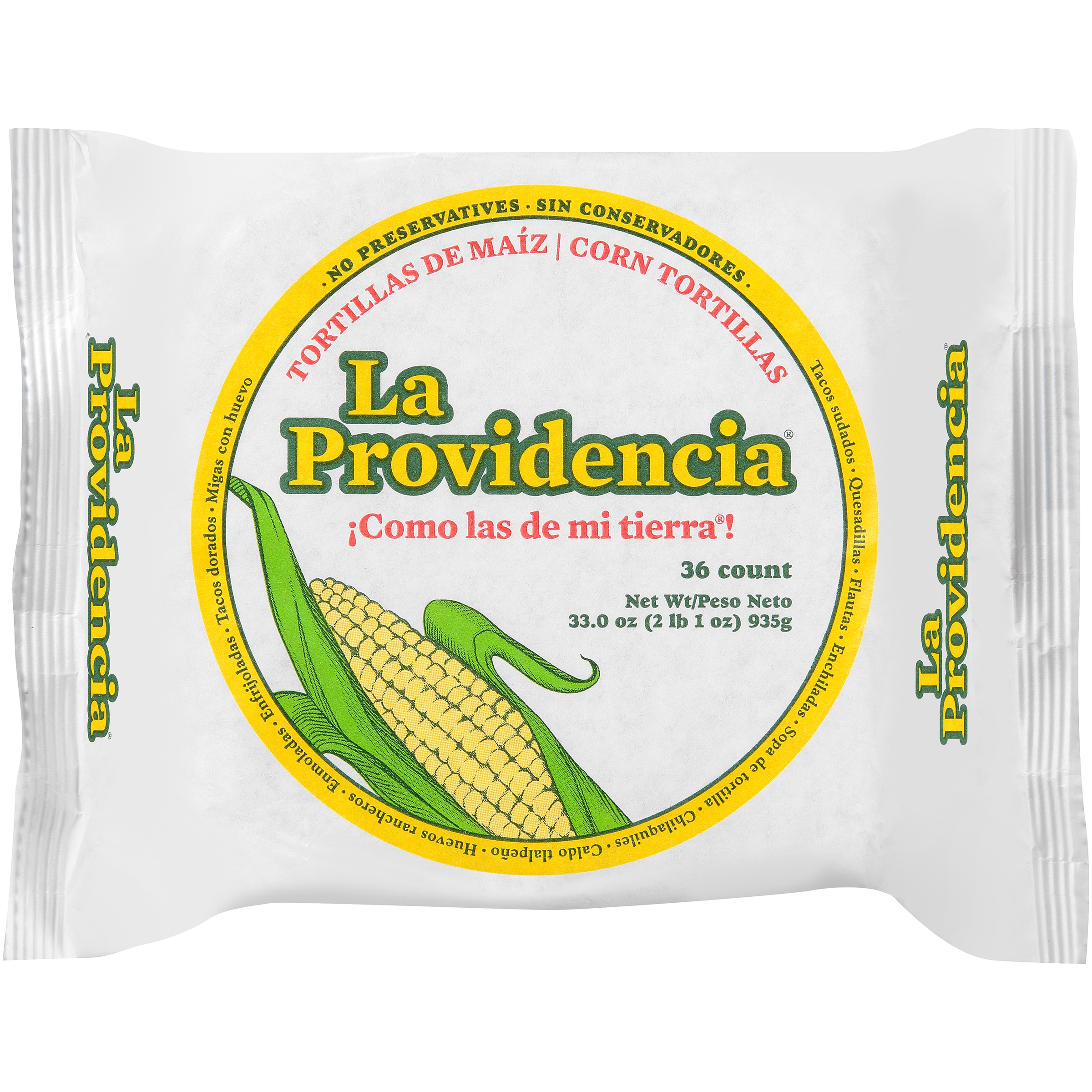Tortilla La Providencia 16/CJA Productos Altos D'Valle