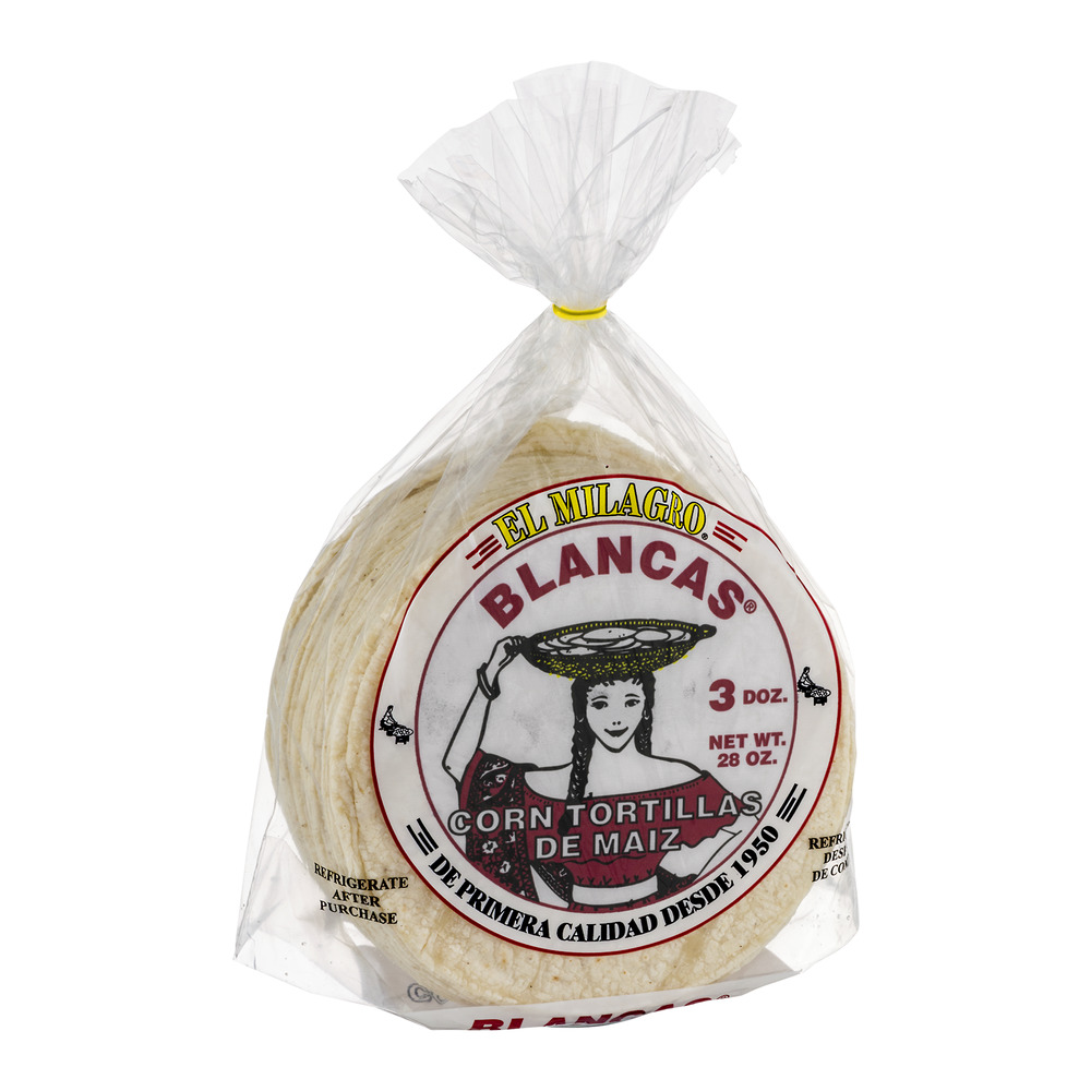Tortilla Blanca El Milagro 24/18 CT Productos Altos D'Valle