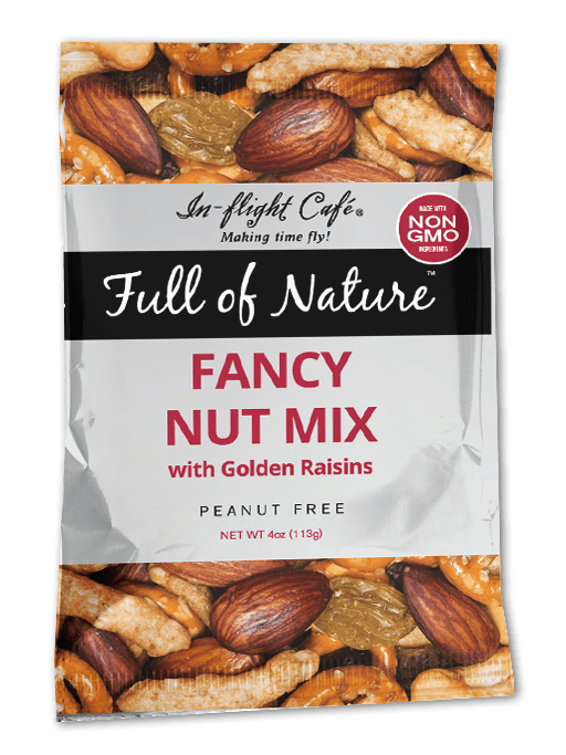 Delyse Fancy Nut Snacks on Spirit Airlines Delyse