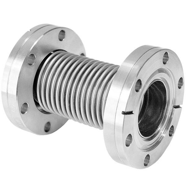 Flexible coupling with flanges stainless steel 304, L = 230mm, DN100CF
