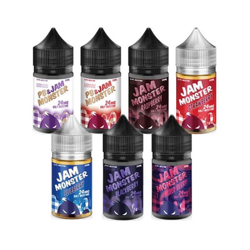 Jam Monster Nic Salt Eliquid 30ML Demand Distribution