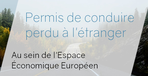 Perte permis de conduire