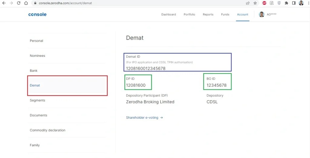 Understanding BO ID in Zerodha