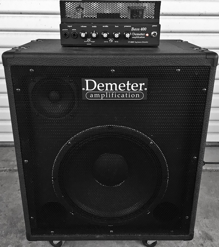 1×12 Neo Flip Top Bass Amp Combo Demeter Amplification