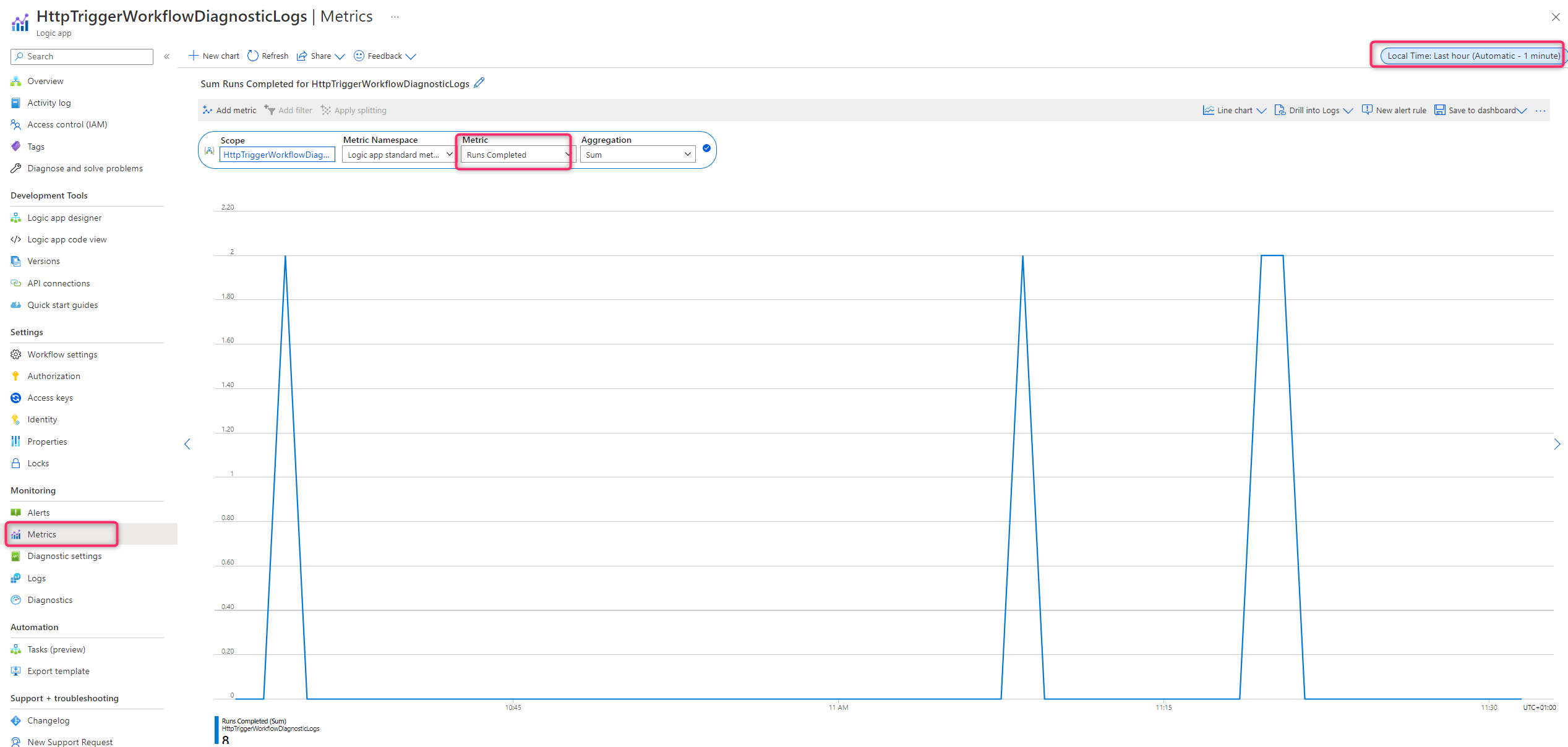 Monitoring your Azure Logic Apps workflows in an advanced way with