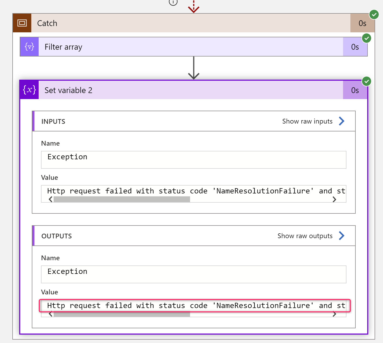 Azure Logic Apps retrieving the exception details of an action group in a flow Stefano Demiliani