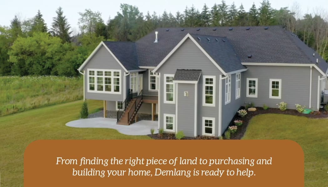 We Can Build On Your Lot Demlang Builders