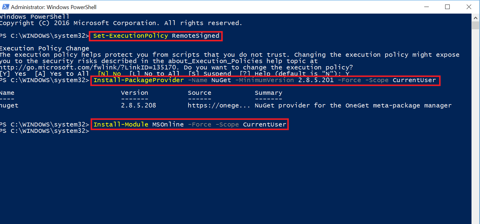 Configuring Office 365 settings in ManageEngine ADManager Plus