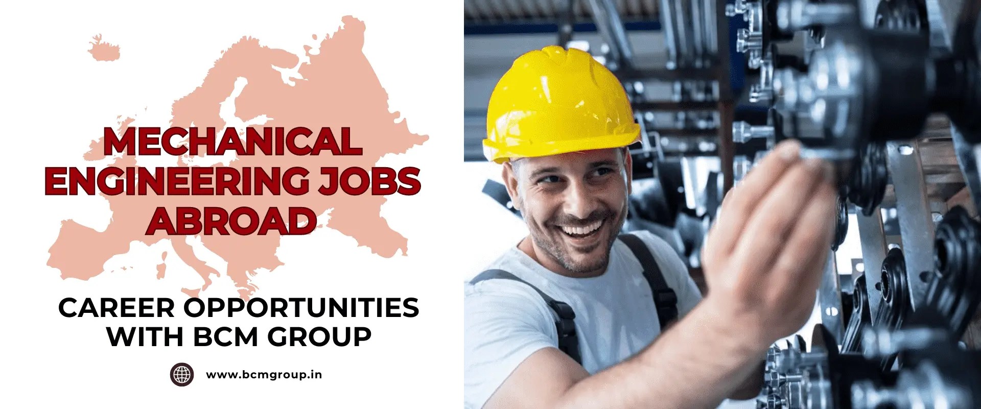 5 MECHANICAL ENGINEERING JOBS ABROAD BCM Group India