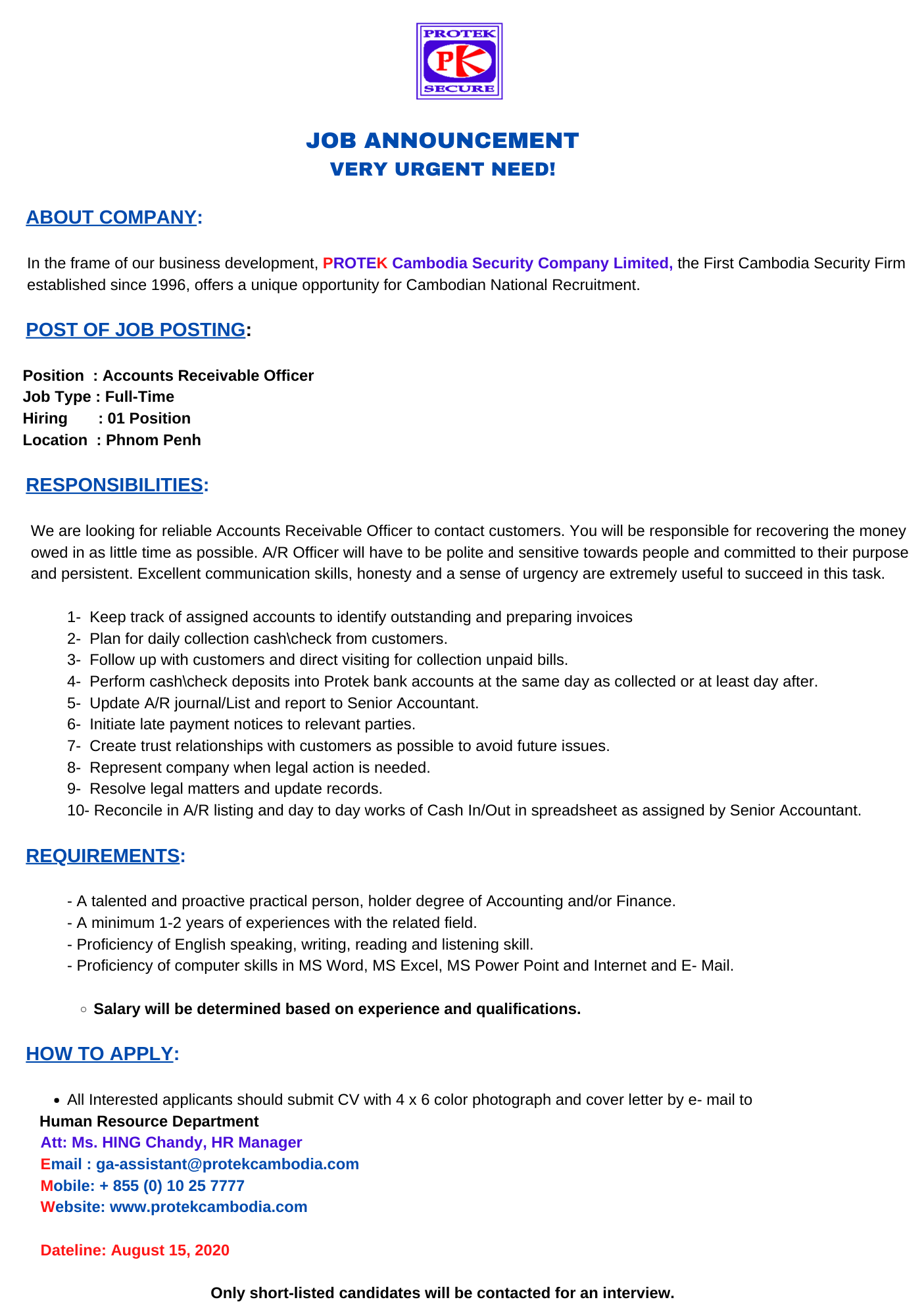 Protect Secure Professional Security in Cambodia