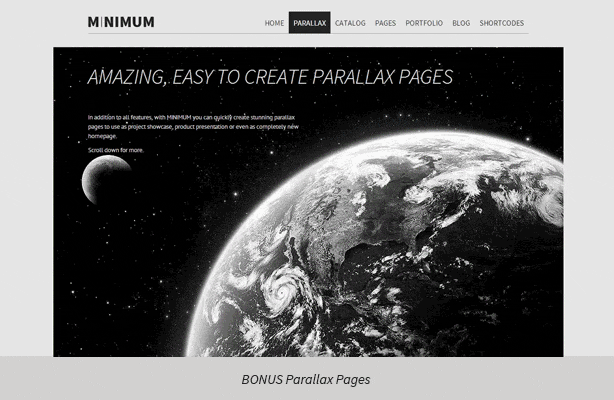 MINIMUM Professional WordPress Theme World Breaking