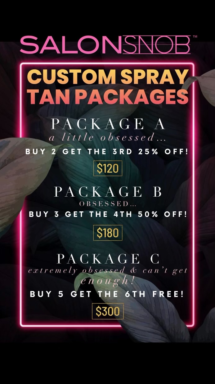 Spray Tans Salon Snob