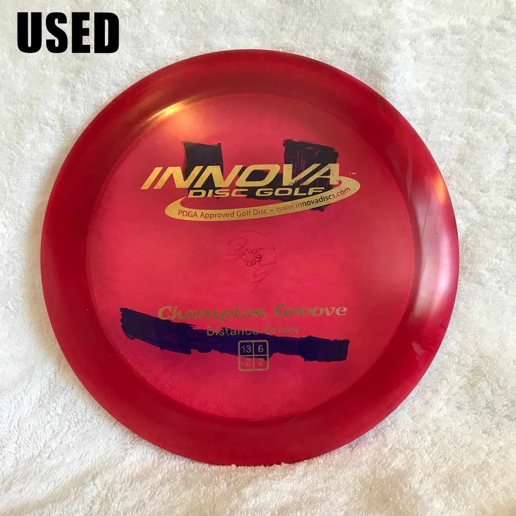Used Innova Champion Groove Distance Driver Disc Golf Disc
