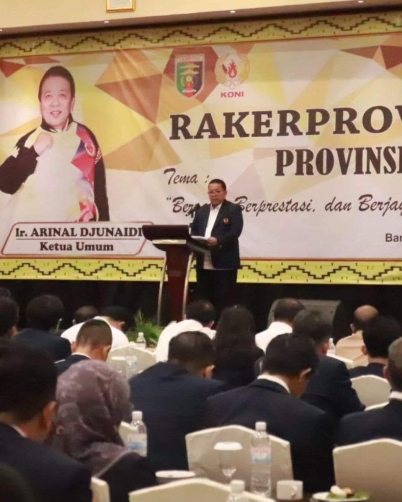 Gubernur Arinal Djunaidi Buka Rakerprov KONI Provinsi Lampung, Dorong Peningkatan Prestasi Olahraga Lampung