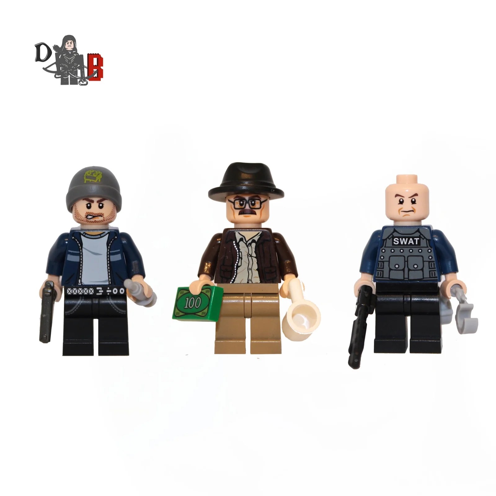 Breaking bad Minifigures lab set Demonhunter Bricks