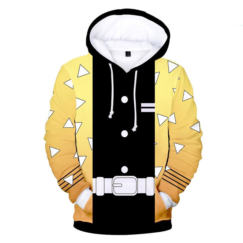 Sweat Demon Slayer Zenitsu Agatsuma costume