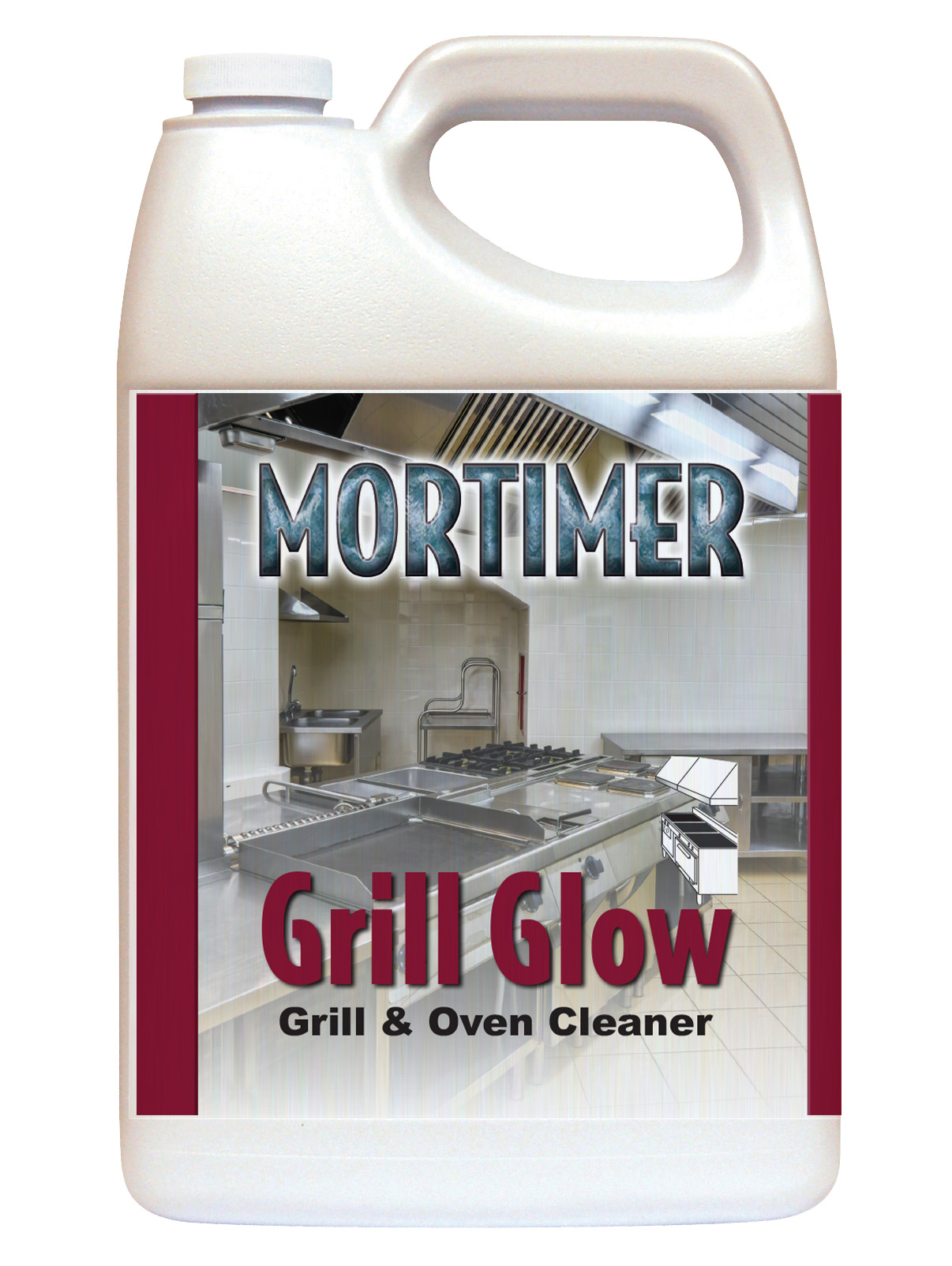Grill Glow Grill & Oven Cleaner 1 Gallon Mortimer