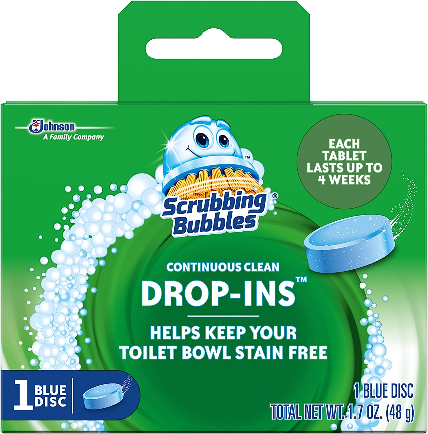 Scrubbing Bubbles DropIn 1.7oz Mortimer