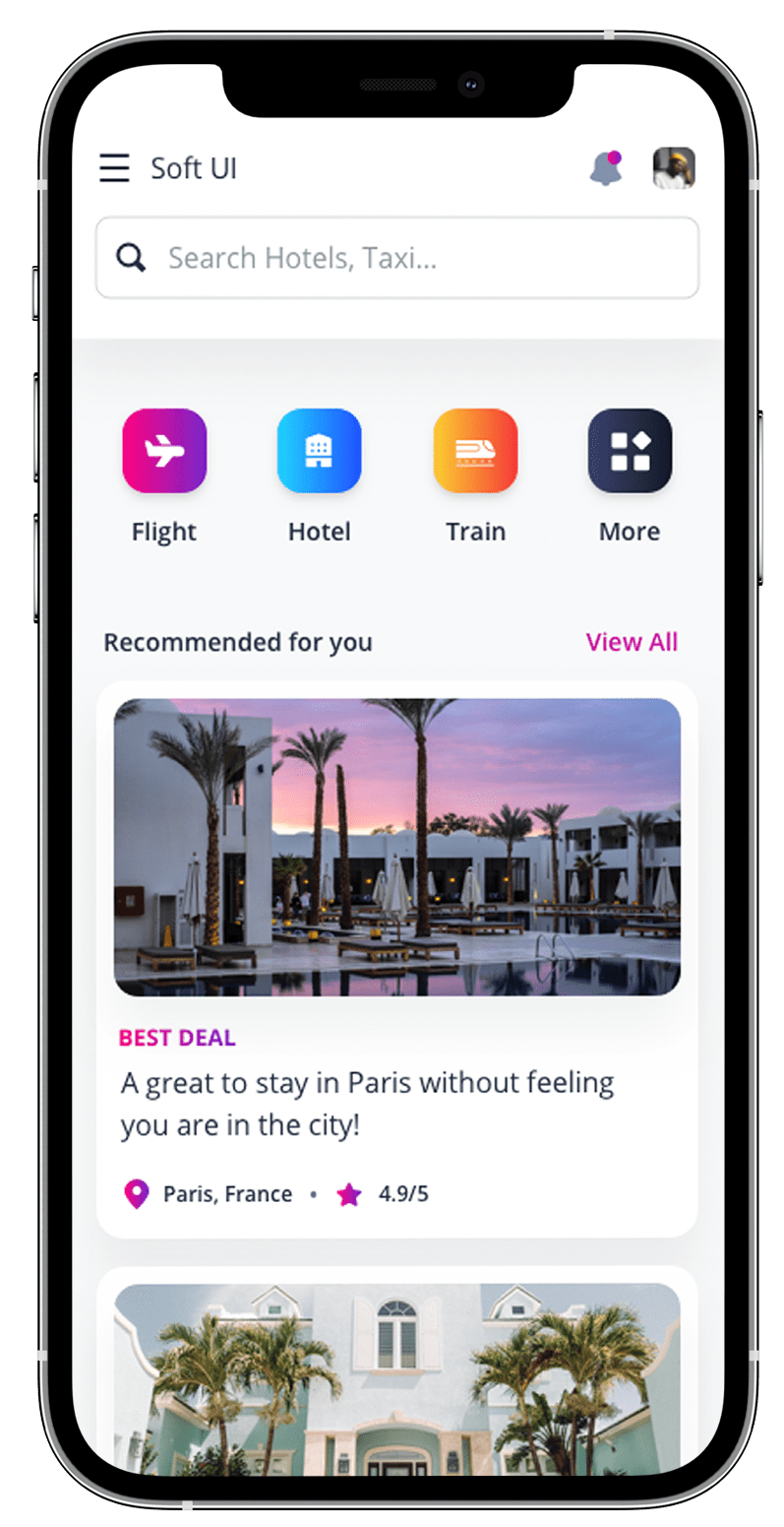 Soft UI PRO React Native by Creative Tim