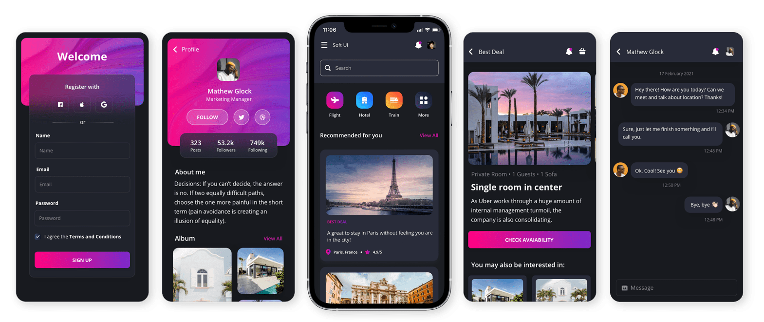 Soft UI React Native by Creative Tim
