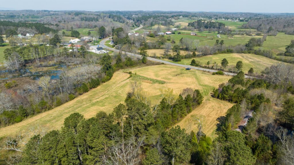72± Acres with Beautiful Pastures and Chickamauga Creek Frontage Rock